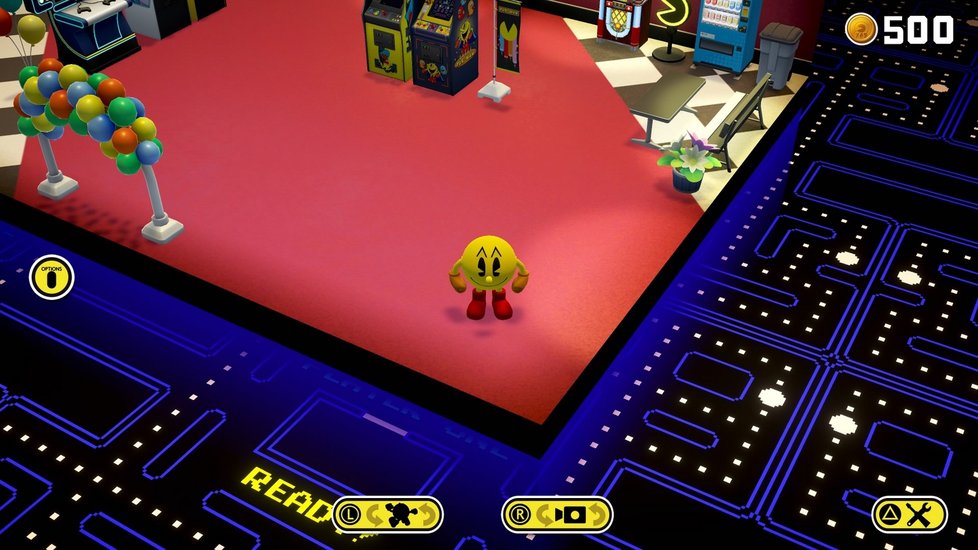 Arkádová herna v Pac-Man Museum+
