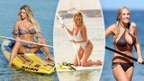 Slavné krásky na vodě! Kdo by řekl, že je paddleboarding tak sexy?