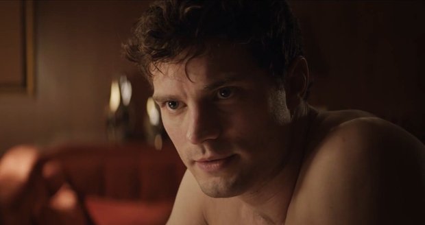 Polonahý Jamie Dornan dokonale naplňuje naši představu Christiana Greye.