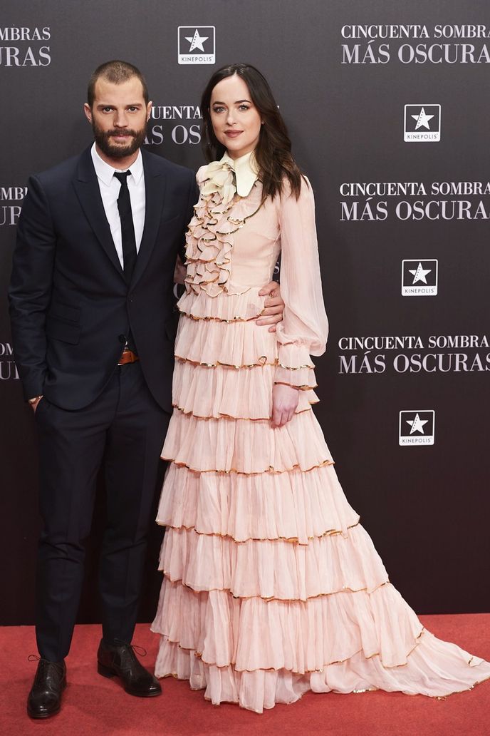 Jamie a Dakota na premiéře v Madridu