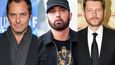 Kteří idolové letos oslaví padesátku? Zleva: Jude Law, Eminem, David Švehlík