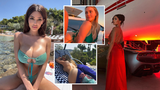 Dovolené krásek z instagramu: Pornohvězda se prsila na Bahamách, modelka pózovala u tryskáče!