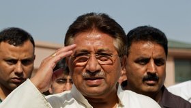 Pákistánský exdiktátor Parvíz Mušaraf