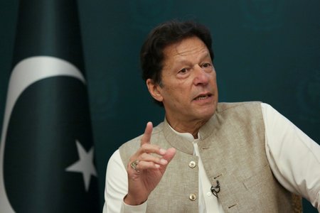 Premiér Pákistánu Imran Chán je za odhalení Pandora Papers rád.