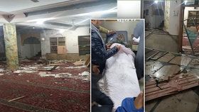 V mešitě v Pákistánu vybouchla bomba, 9 mrtvých a 11 zraněných (11.1.2020)