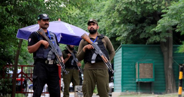 Dvojice pákistánských policistů (ilustrační foto)