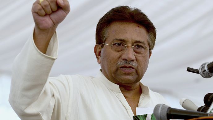 Pákistánský exdiktátor Parvíz Mušaraf.