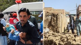 Pákistán zasáhlo zemětřesení. (7.10.2021)