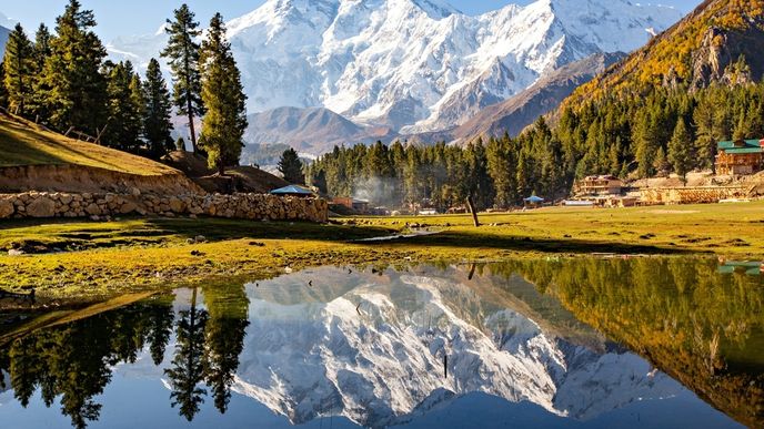 Fairy Meadows je srdcem severního Pákistánu.