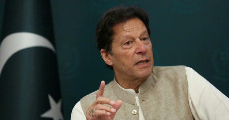 Imran Chán, ministerský předseda Pákistánu.