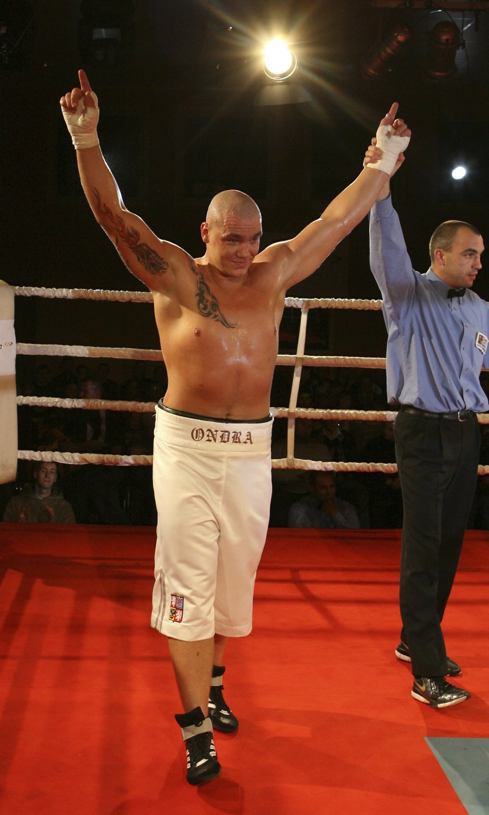 Ondřej Pála je známým boxerem.
