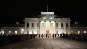 Palác Belweder ve Varšavě (archivní foto)