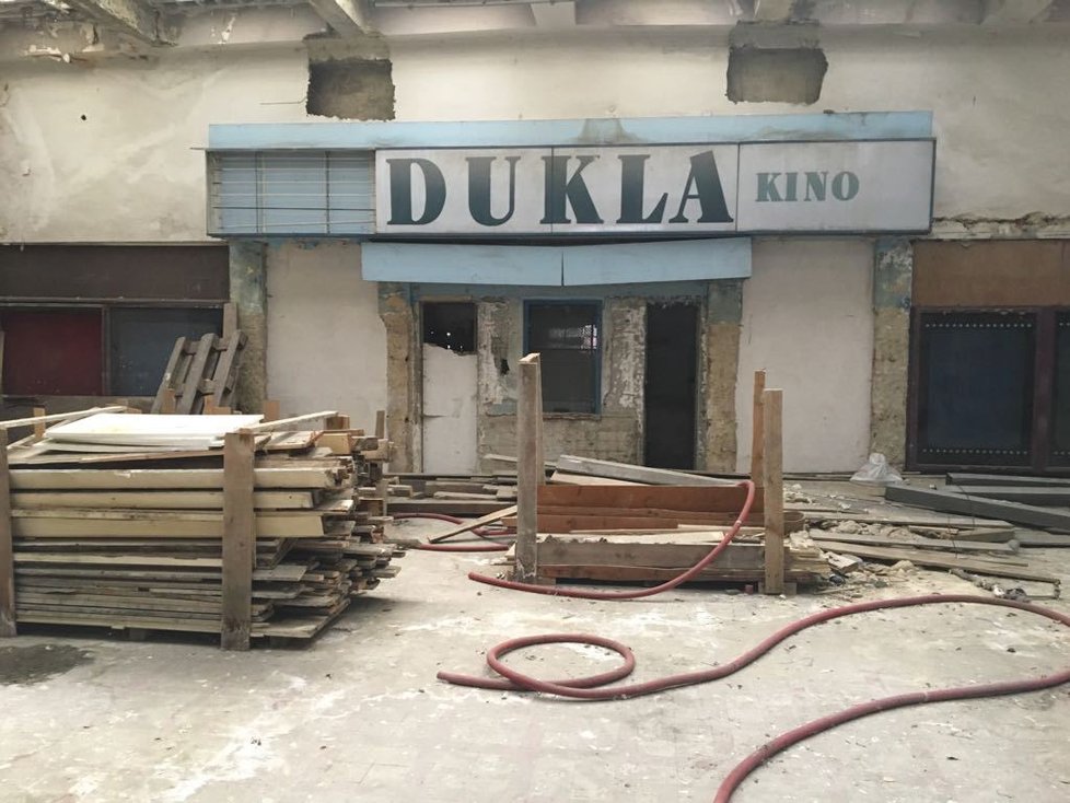 Tady bylo kino Dukla.2.6.2018