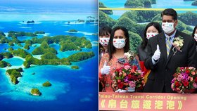 Tropický ráj přivítá první turisty. Z Tchaj-wanu je doprovodí sám prezident