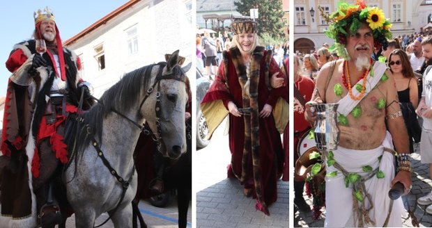 V Mikulově se konalo Pálavské vinobraní, podívat na krále Václava IV, jeho choť Žofii a Bakcha přijely desítky tisíc návštěvníků.