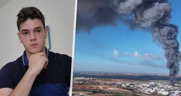 Čech Tadeáš (21) v Izraeli: Výbuchy otřásaly celým domem a přehlušily sirény! Je zákaz vycházení