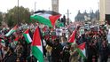 Demonstrace na podporu Palestiny v Londýně (28. října 2023)