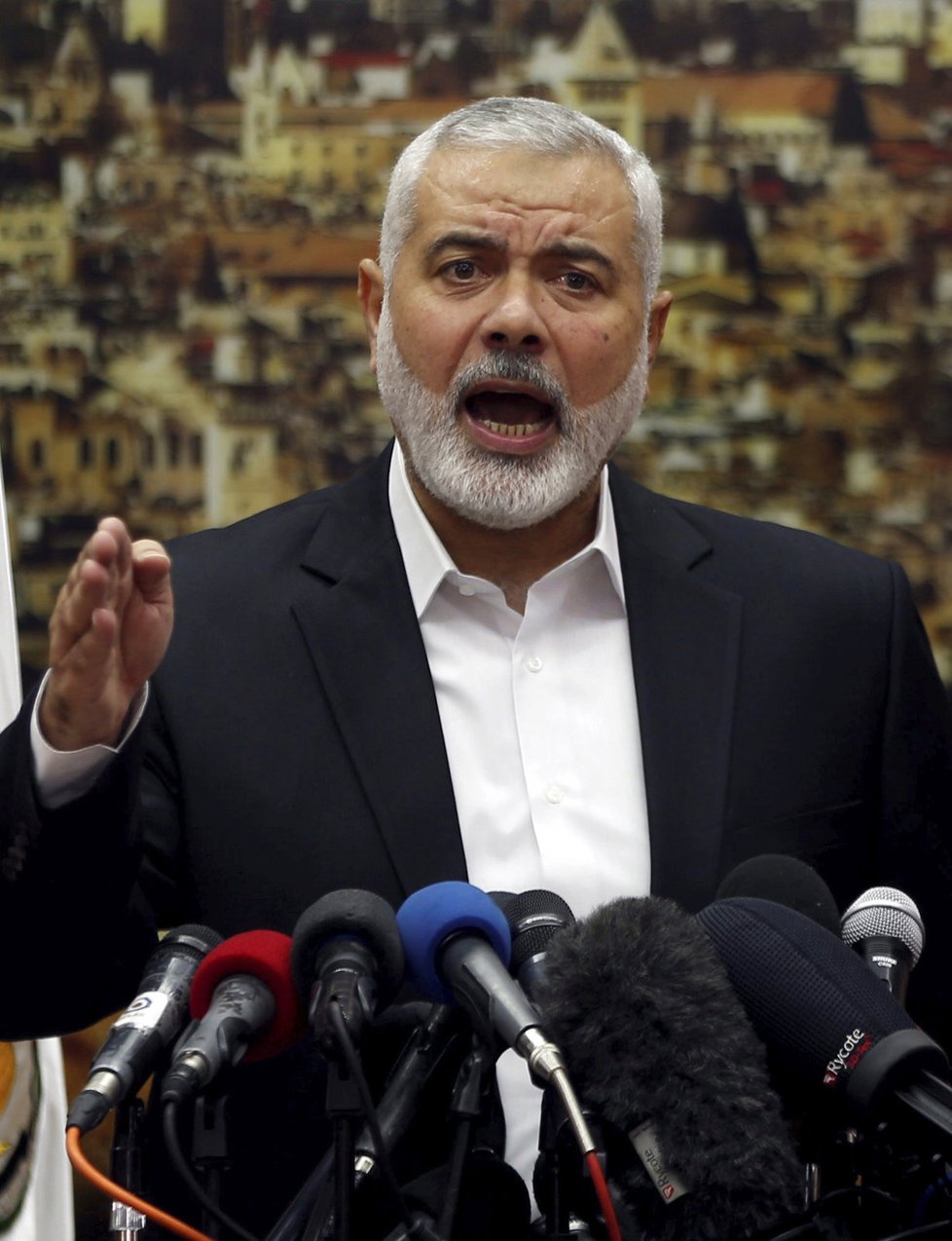 Vůdce palestinské radikální organizace Hamás Ismáíl Haníja ve čtvrtek vyzval Palestince k zahájení nového povstání - intifády - proti Izraeli.