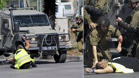 Palestinský útočník, který pobodal izraelského vojáka, se vydával za novináře.