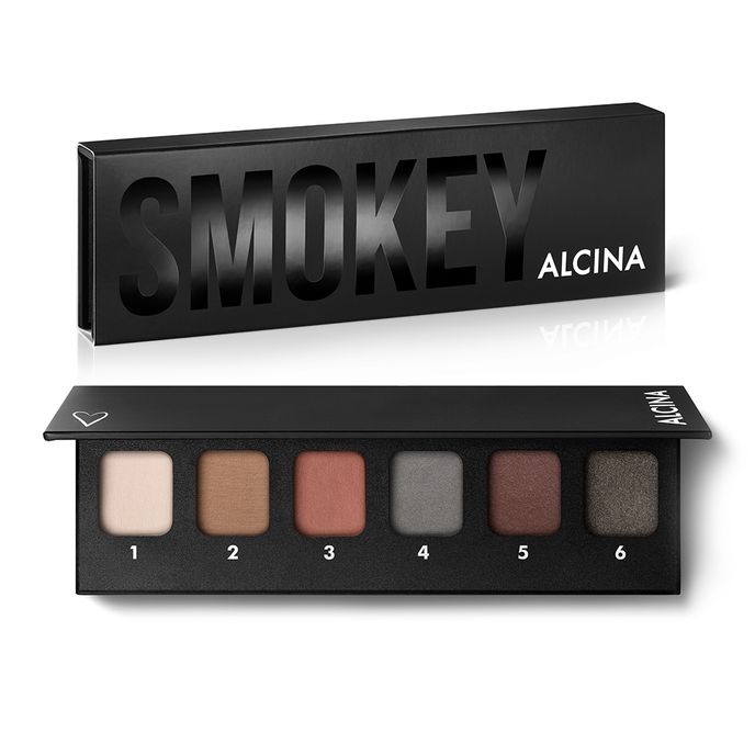 Paletka očních stínů, Smokey, Alcina, 550 Kč