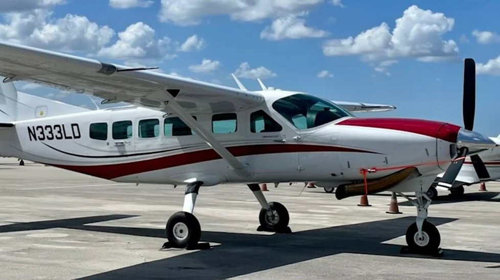 Jednalo se o malé letadlo Cessna 208 Caravan.