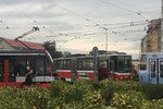 Na Palmovce se dočasně přemístí tramvajová zastávka kvůli rekonstrukci vodovodu.