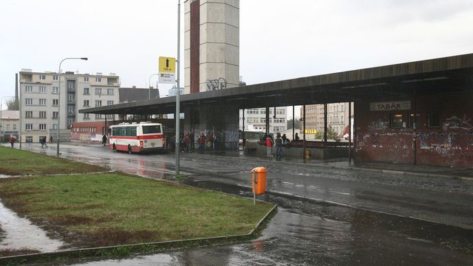 Autobusové nádraží na Palmovce