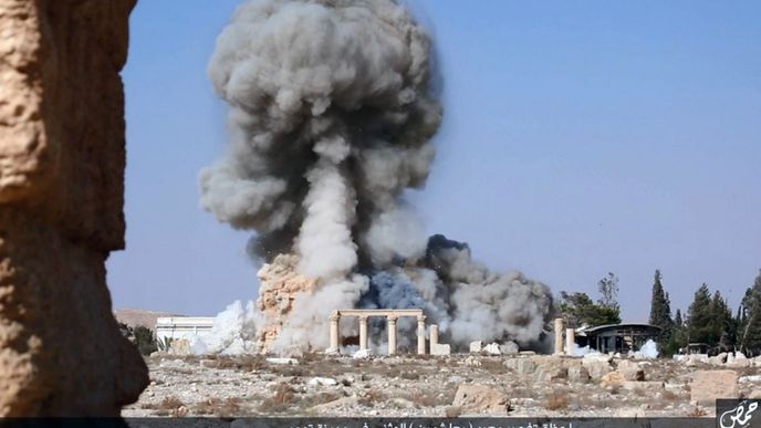 Starověký chrám bez ostychu vyhodili do vzduchu teroristé z ISIS