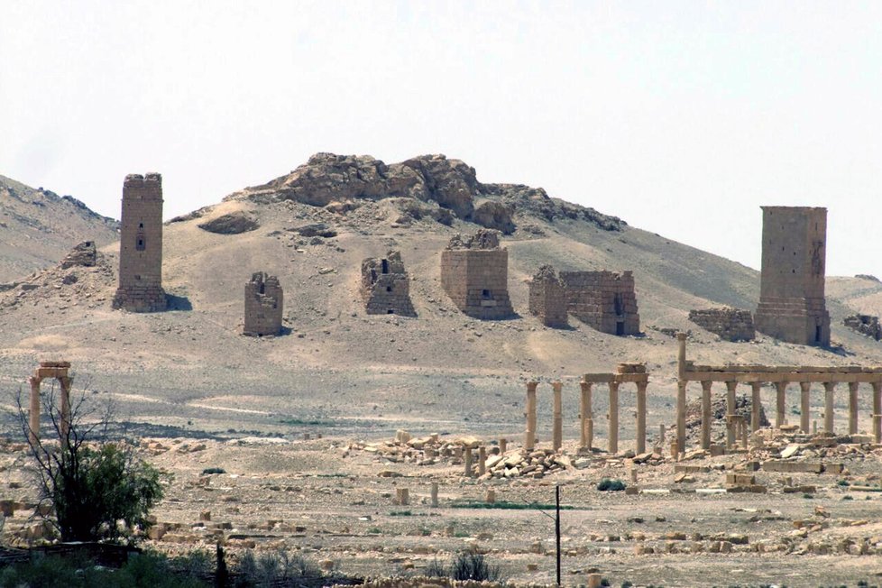 Syrské město Palmýra je zapsáno na seznamu světového dědictví UNESCO
