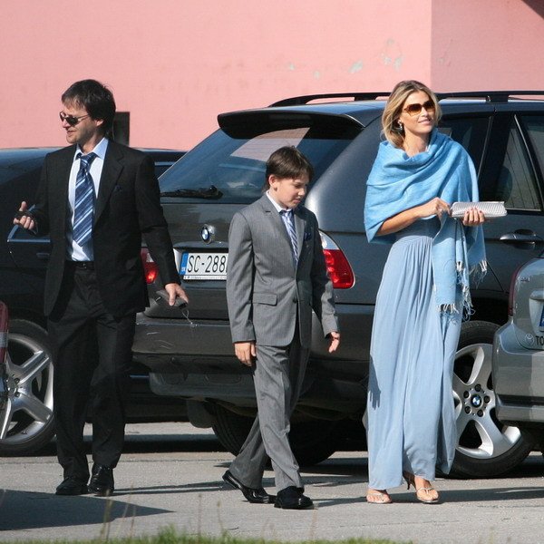 Habera s partnerkou Peštovou a jej synom z prvého vzťahu Yanickom