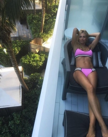 Daniela Peštová si lebedí v Miami.