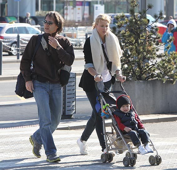 Paľo a Daniela dorazili na letiště okolo druhé hodiny odpolední.