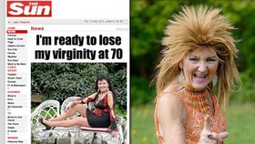 70letá panna: Jsem připravená na sex! A chci jen milionáře!
