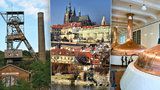 Nejnavštěvovanější české památky: Pražský hrad, plzeňský pivovar i hornické muzeum!