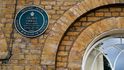 Památná plaketa na londýnském domě George Orwella
