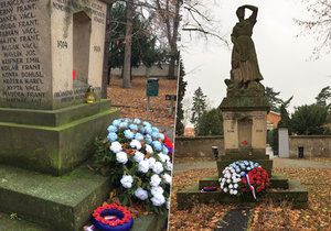 Památník obětem první světové války v pražské Vinoři