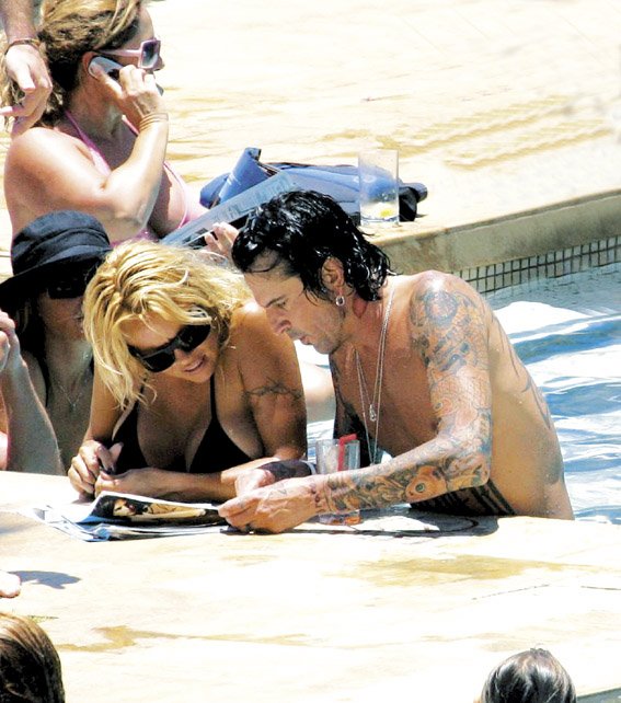 Pamela Andersonová a Tommy Lee