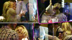Opilá Pamela Anderson tančí v baru a svádí muže