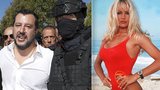 Pamela Anderson peskovala Itálii kvůli migrantům. Vicepremiér řešil její plavky