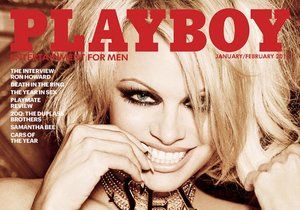 Pamela Anderson se stane poslední nahou ženou v Playboyi.