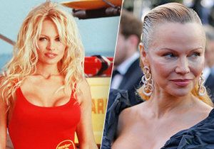 Pamela Anderson na festivalu v Cannes se změnila k nepoznání.