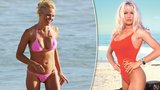 Plavčice Pamela Anderson (46) na Havaji: Pánové, kdo by od ní nechtěl zachránit?!