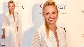 Styl podle celebrit: Pořiďte si na léto bílé šaty jako Pamela Anderson!