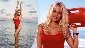 Návrat do mládí! Pamela Andersonová si po letech zahrála na Pobřežní hlídku