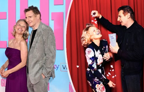 Pamela Andersonová s Liamem Neesonem potvrdili v přímém přenosu: Láska jako hrom!