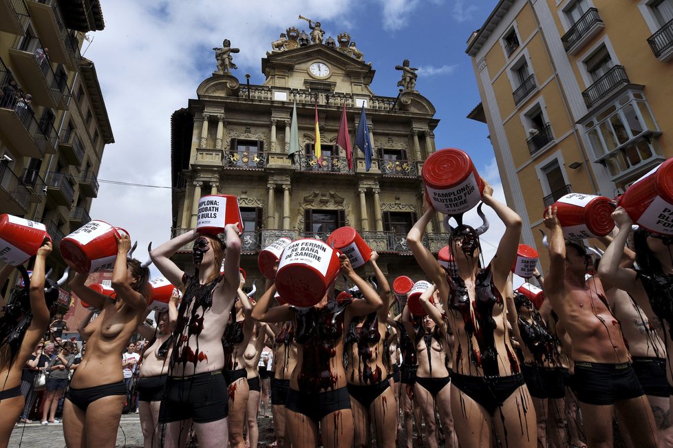 Býčí festival San Fermín