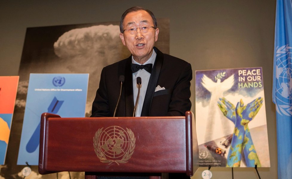 Šéf OSN Pan Ki-mun varoval před hrozbou biologických či chemických útoků teroristů.