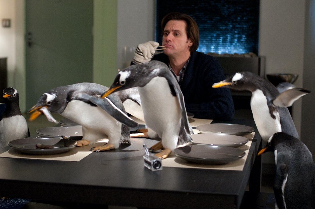 Jim Carrey ve filmu Pan Popper a jeho tučňáci!