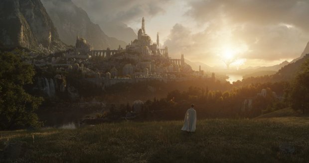 První foto ze seriálu Pán prstenů: Prsteny moci ukazuje Středozemi tisíce let před událostmi z filmových trilogií.