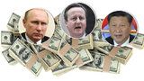 Cameron, Putin, Si Ťin-pching: Obří únik dokumentů odhaluje podvody elit 